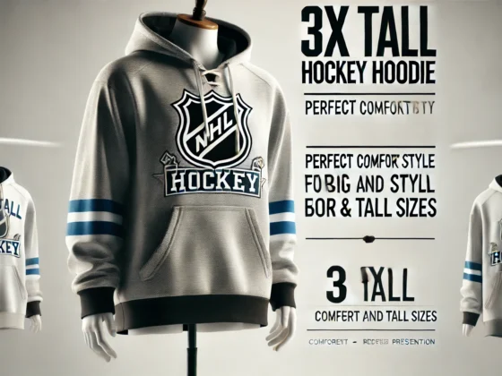 3X Tall Hockey Hoodie