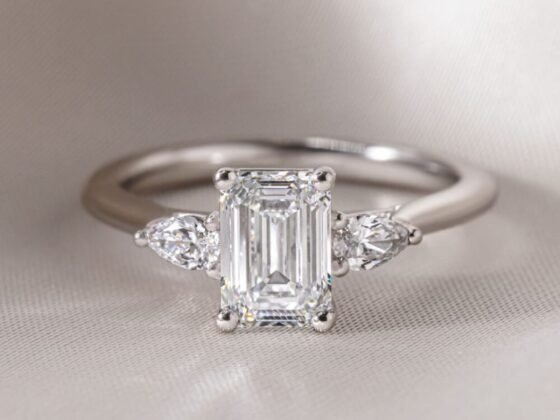 Lab Grown Emerald Cut Diamond