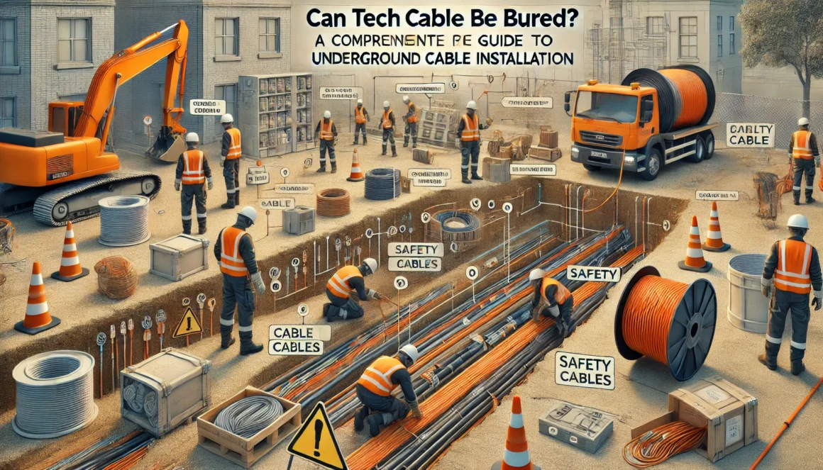 Can Tech Cable Be Buried