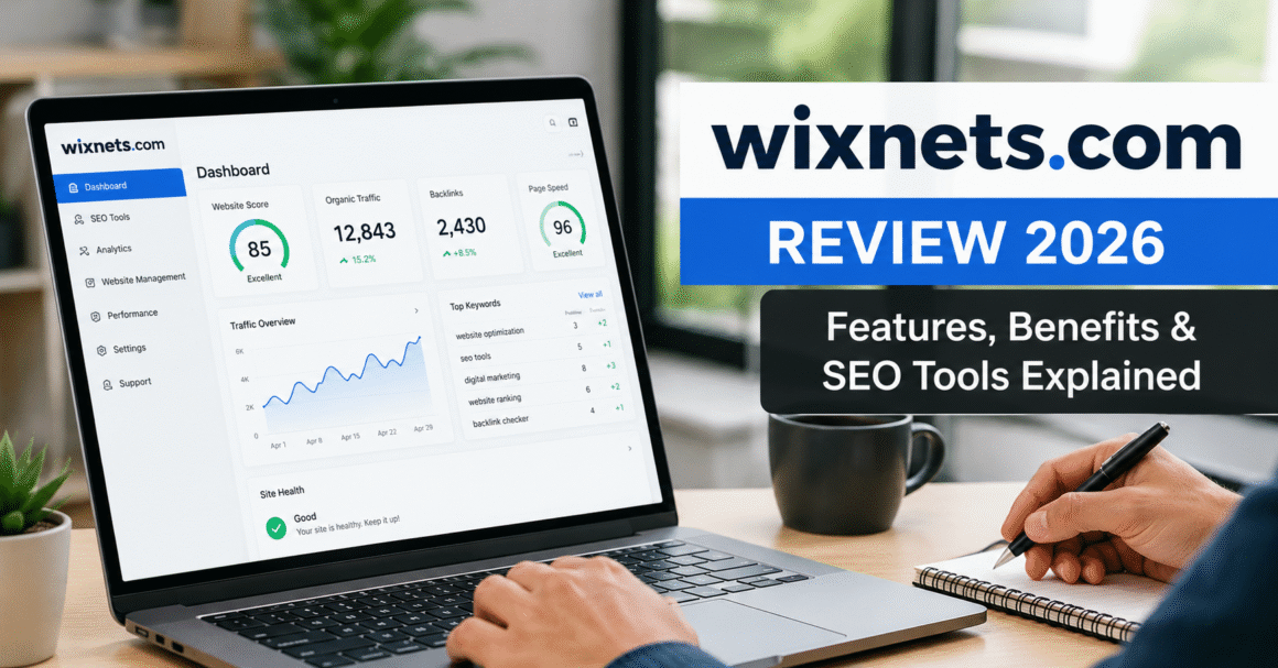Wixnets.com Review 2026: Features, Benefits & SEO Tools Explained Wixnets.com